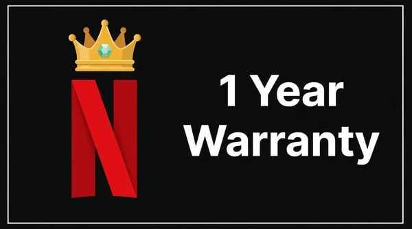 Netflix Premium – 1-Year Subscription